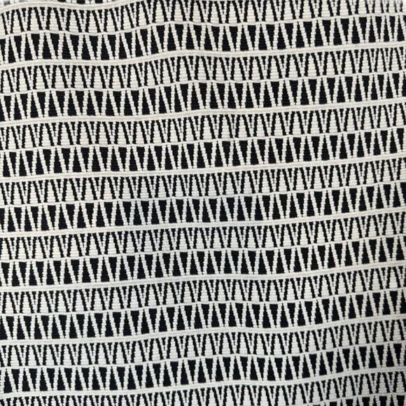 Express Black & White Abstract Stretch Pull On Pencil Straight Skirt Women Sz M - Picture 5 of 7